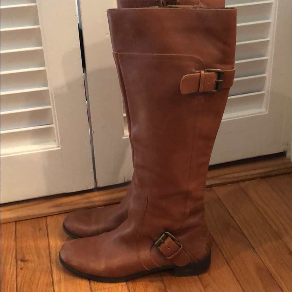 Nine West leather boots